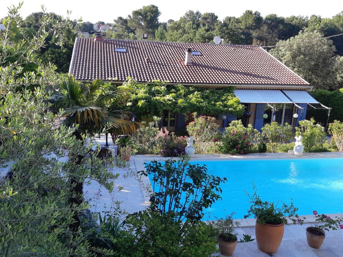 Les Chambres Manon - Piscine, Spa, Tennis Belcodene Экстерьер фото